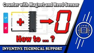 Counter Circut Using magnet and Reed Switch || Counter Circuit Using Magnet || DIY Counter Circuit