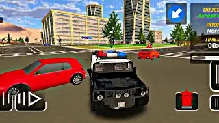 kids police jeep 🚔🚨police car chase cop simulator new android gameplay