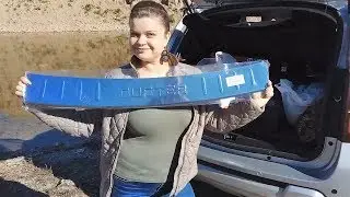 Рено Дастер Установка накладки заднего бампера на Duster