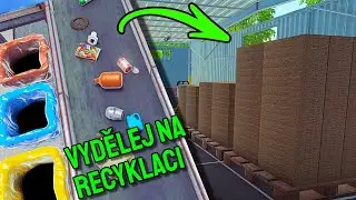 Sbírej odpadky, recykluj a vydělávej na prodeji! - Recycling Center Simulator