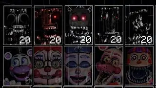 Ultimate Custom Night - Ignited Animatronics Part 2 (Mod)