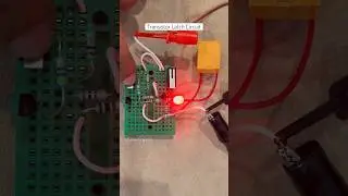 Transistor Latching Circuit 