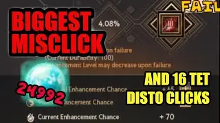 The biggest misclick during enhancing and 50billion in vendor crons for distos