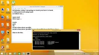 How to HACK wifi password using command prompt on windows