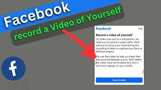 record a video of yourself facebook | record a video of yourself
