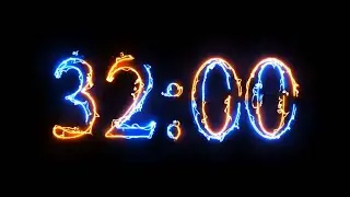 32 Minute Timer - 1920 seconds Timer - Clean & Simple [ELECTRIC]