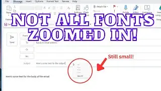Make all fonts bigger in Windows 11