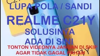 lupa pola realme c21y via flash