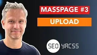 Masspage site part 3 - Upload process