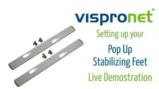 Pop Up Stabilizing Feet Assembly - Vispronet