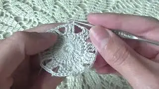 Скатерть крючком 