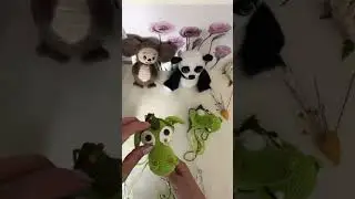 Вяжу змея Горыныча крючком.
