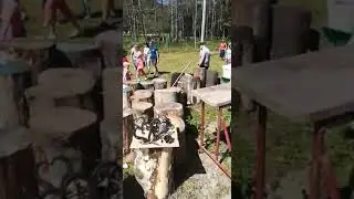 Кузнецы участники фестиваля Кузнецов поселка Мезмай Апшеронского района Краснодарского края. 2019 г.