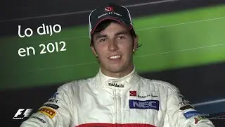 Checo Perez cumplió su sueño 🥹