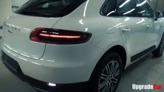 CarPlay и cистема кругового обзора Surround View на Porsche Macan