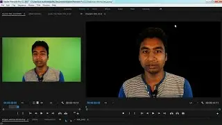 Advance chroma key or green screen tutorial Premiere Pro and After Effect CC 2017