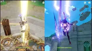 Raiden Shogun has two types of Plunging Attack | Genshin Impact 