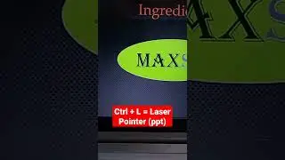 Laser pointer | Power Point Presentation |?| #shorts #shortvideo #ytshorts #shortcutkeysofcomputer