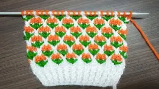 Very Nice Multi Colour Sweater Pattern For Any Purpose (In Hindi)