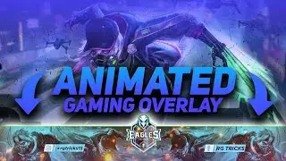 How To Make Animated Gaming Overlay On Android | Make Cool Stream Overlay