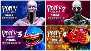 Poppy Playtime Chapter 1 2 3 & 4 Full Gameplay Walkthrough No Commentary | Poppy Playtime Game 98