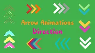 Arrow Animations (Direction) [Green Screen] Premiere Pro