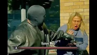 NPC triggers Kanye West boss battle