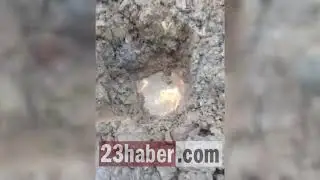 Alacakaya İlçesinde Yanıcı Gaz Bulundu!