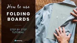 How to Use a Shirt Folding Board (Perfect for Travel!)