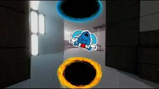 Portal in a nutshell (@DannoDraws)
