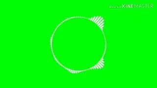 Free audio spectrum green screen