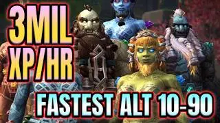 3mil xp/hr | Earthen Leveling Route Is mentally AFK | No Gear, No Kills, No Deaths, No Time