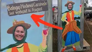 I tried! Going to a Renaissance Fair! | Balingup Medieval Festival 2024