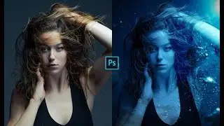 Photoshop Tutorial | Underwater Effect in Photoshop | Photo Effects (Easy)