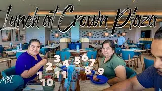 Lunch with Beth and Pansi at Crown Plaza | Island feast at Crown plaza | M3E vlog