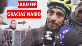 Daniel F. Martínez Agradece a Nairo Quintana Etapa 17 Giro d Italia 2024