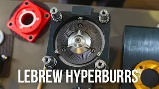 Trying out new flat burrs ft. Lebrew Hyperburrs + Levercraft Ultra