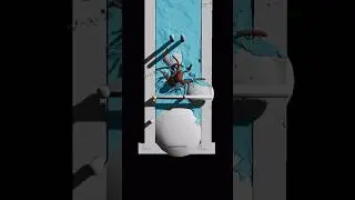 🐙Octopus with Physics (Blender + Liquigen)