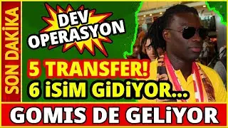 Galatasaray Transferin Şampiyonu Olacak! 5 Transfer 6 Yolcu... Youtube