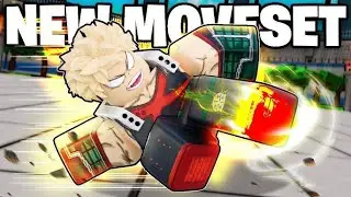 New Bakugou Moveset on Battle grounds!?