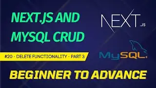 NEXTJS + MYSQL CRUD Tutorial for Beginners 2023 - #20 Multi Delete Functionality - part 3