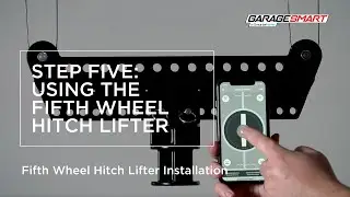Fifth Wheel Hitch Lifter Installation - Step Five: Using the Fifth Wheel Hitch Lifter