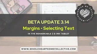 Remarkable 2 BETA Software UPDATE 3.14