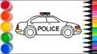Bolalar uchun mashina rasm chizish /Drawing car for kids /Рисование машинка для детей