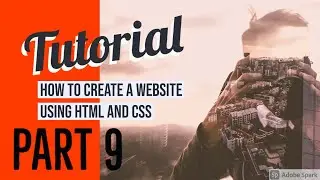 How To Create A Website Using HTML And CSS |  Step By Step Tutorial | End Game