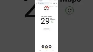 Speed test