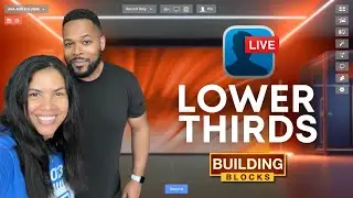 Create Lower Thirds in Ecamm Live 4.1 | BuildingBlocks with ana and Fuljens