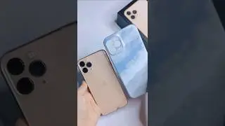reumboxing iphone 11 pro with aesthetic homescreen and case #unboxing #iphone