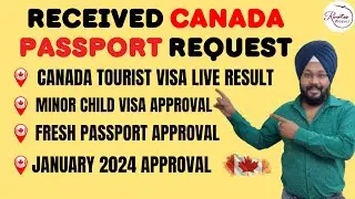 Canada minor child tourist visa II Canada tourist visa update latest 2024