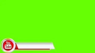 Green screen of youtube, facebook, Twitter and instagram